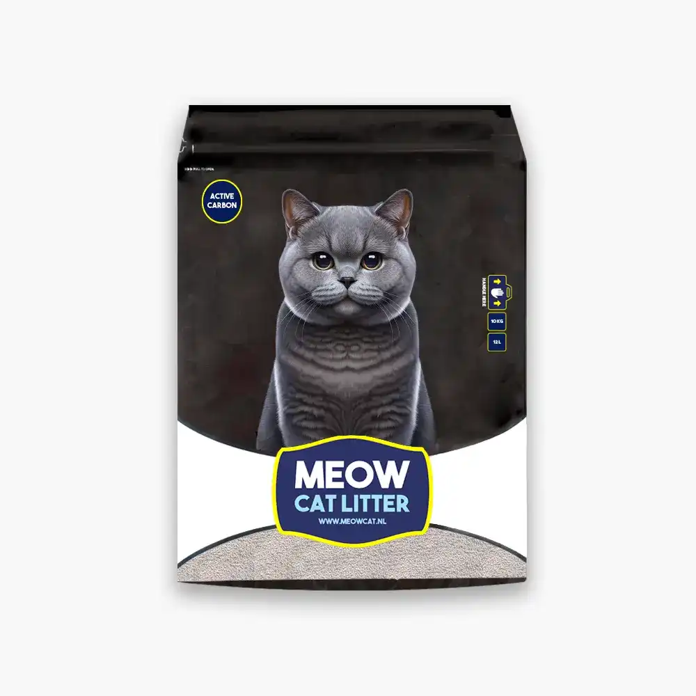 خاک گربه میو کت مدل سوپرکلامپ کربن فعال و زئولیت