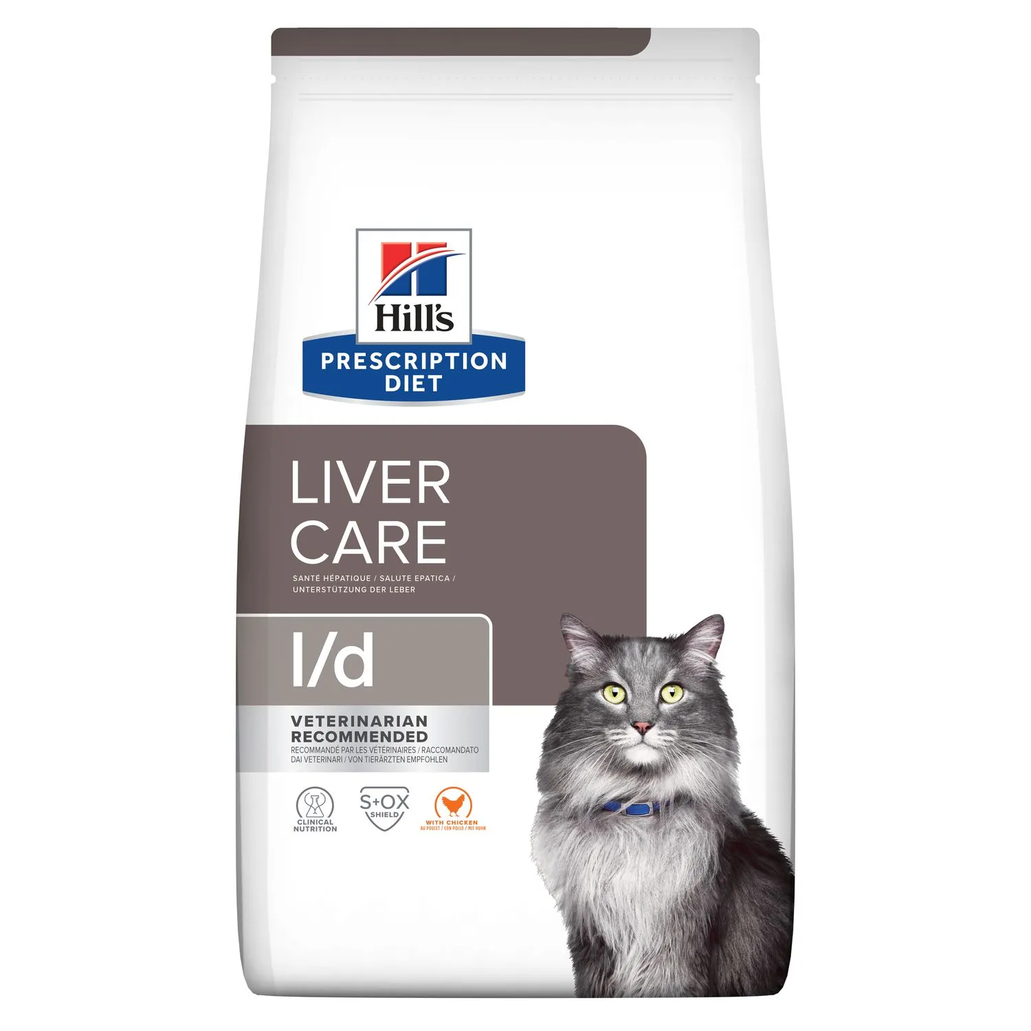 غذای خشک گربه هیلز مراقبت کبدی (Liver Care I/d)