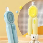 کمپوزیسیون ناخنگیر گربه چراغ‌دار LED