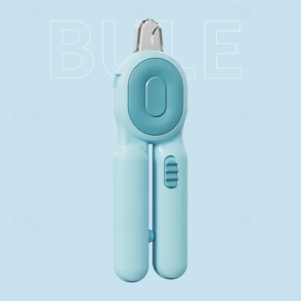 LED nailclipper-blue ناخنگیر گربه چراغدار LED