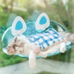 جای خواب شیشه‌ای گربه‌ فانتزی - Image 5