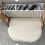 فاصله‌ی جای خواب شوفاژی گربه با شوفاژ