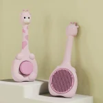 شانه و برس گربه تخلیه‌دار طرح زرافه - Image 5