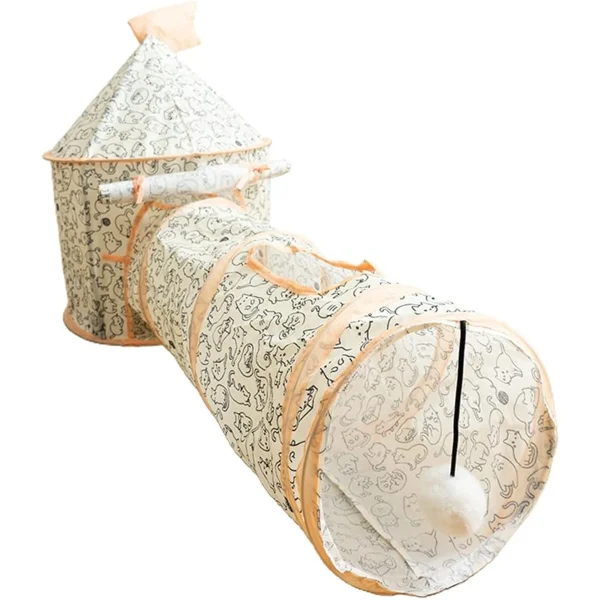 Cat Tunnel & Castle Tent