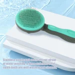 شانه و برس گربه ارگونومیک تخلیه دار - Image 5