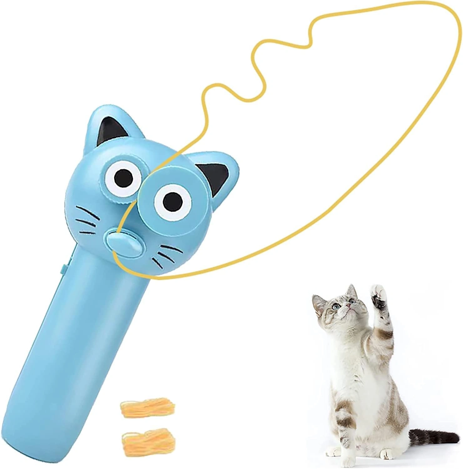 hitalipet-rolling-toy-1 اسباب بازی هیجانانگیز گربه نخ چرخان